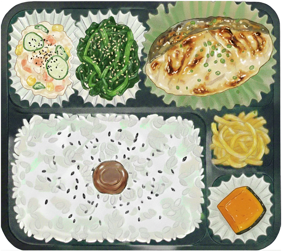 魚の味噌マヨ焼き